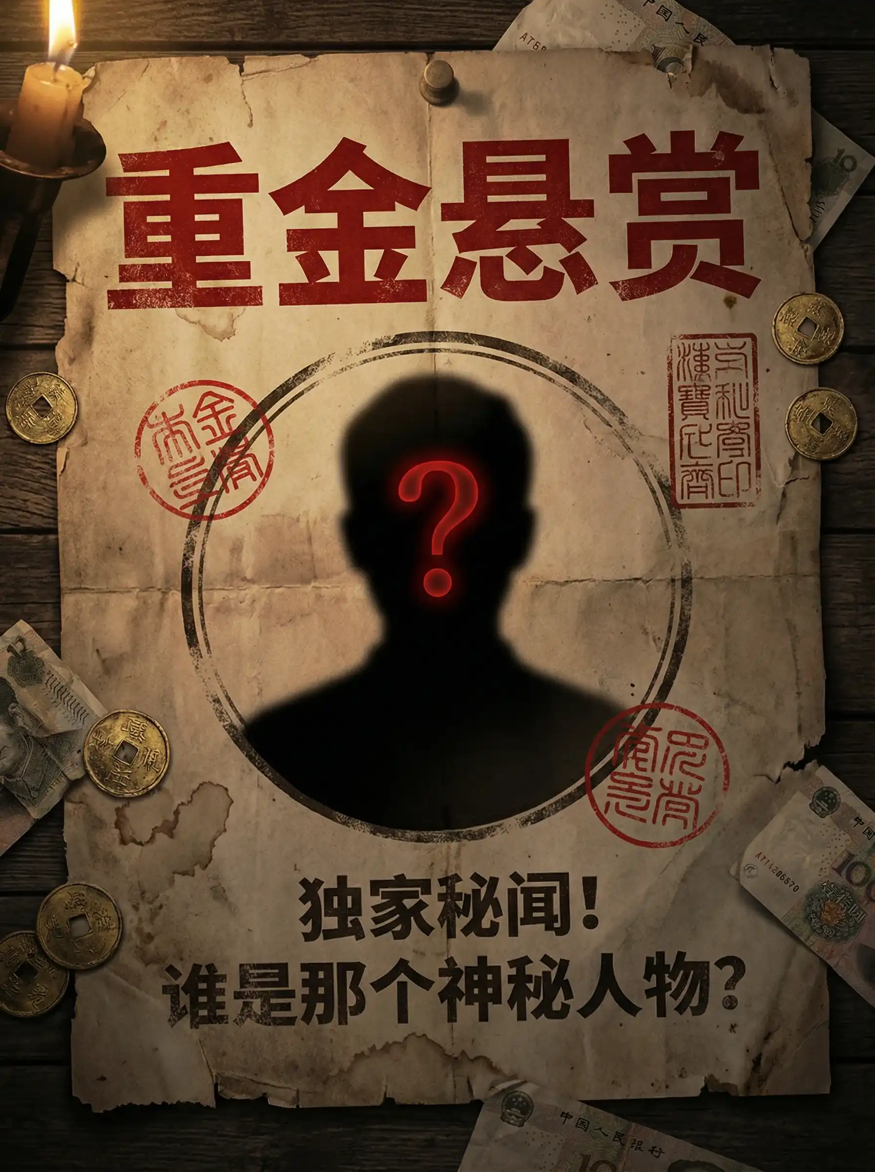成人写真 - 重金悬赏线索征集令